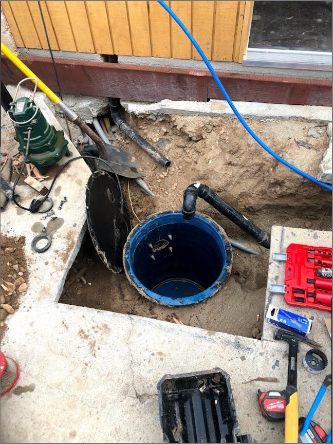 J&G Plumbing at work